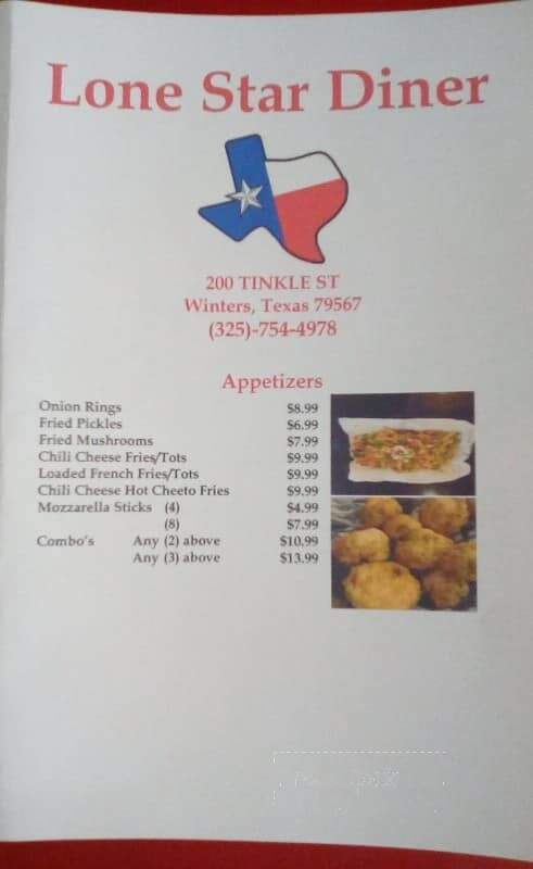 Lone Star Diner & Video - Winters, TX