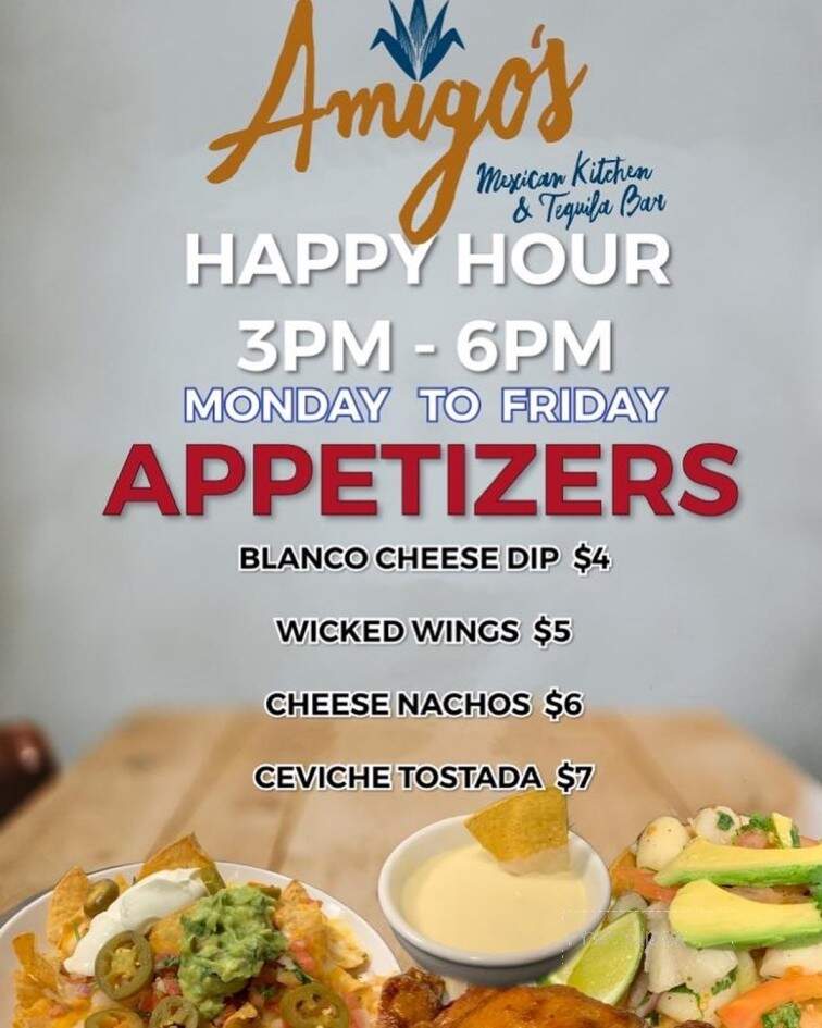 Amigo's Mexican Kitchen + Tequila Bar - Peabody, MA