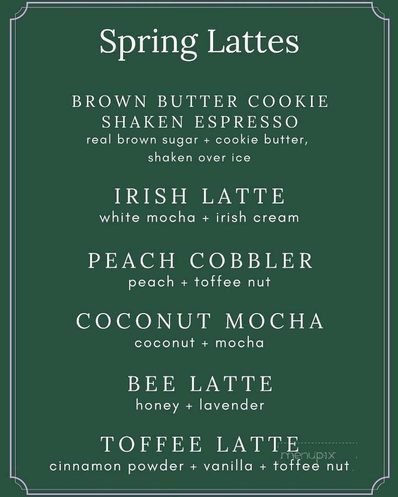 Urban Prairie Coffee - Mission, KS menu_pic