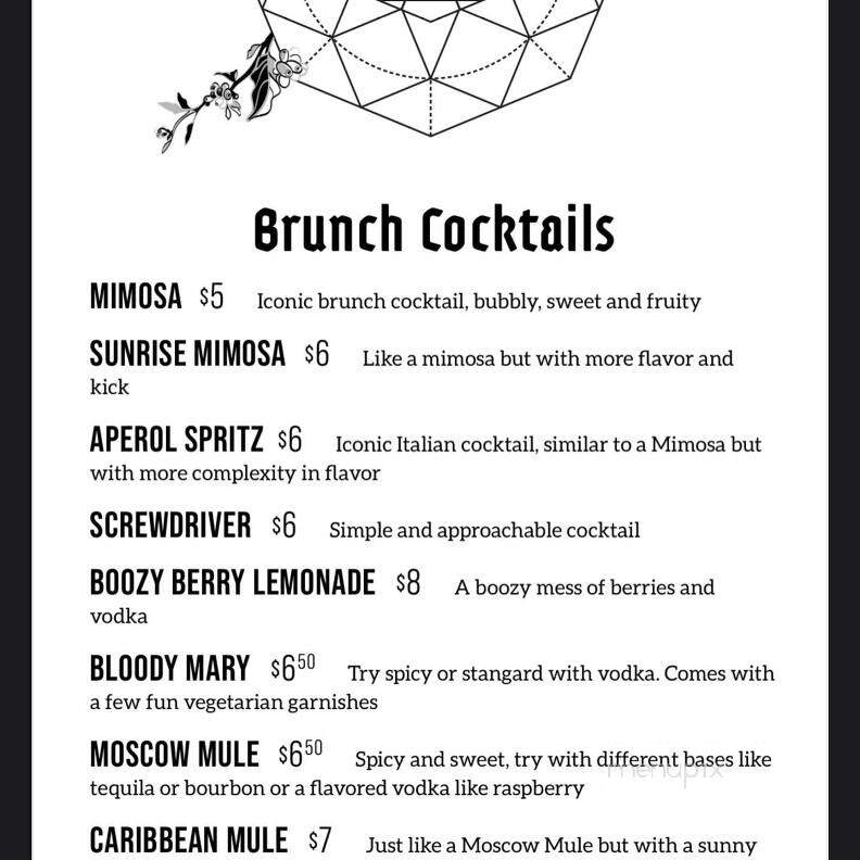 Grace Coffee - Madison, WI menu_pic