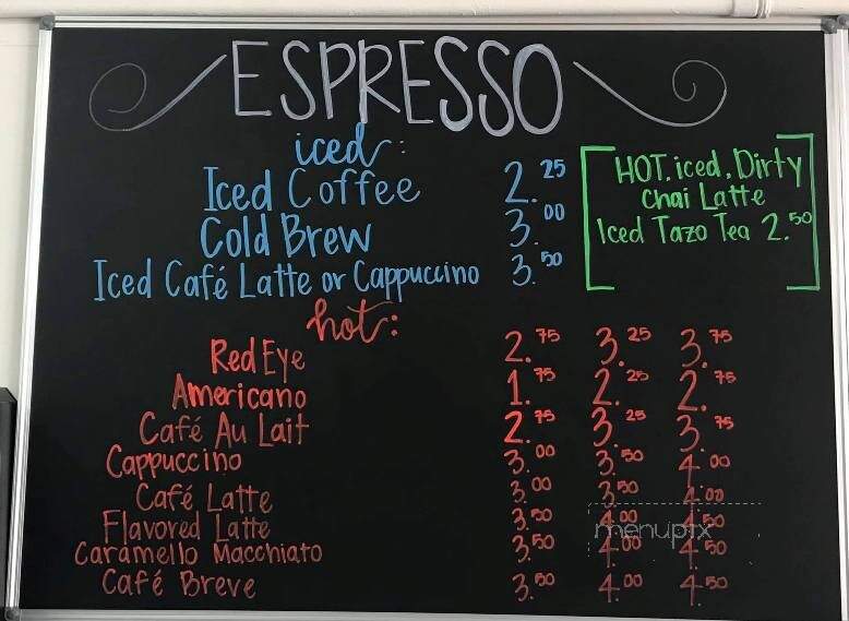 Barefoot Brew - Elizabethtown, NC menu_pic