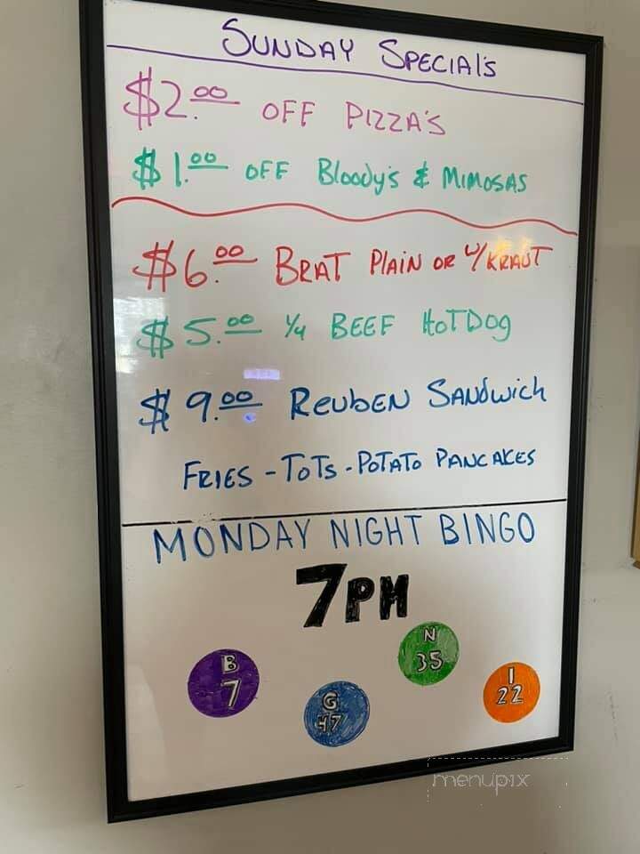 Junction Pub and Grill - Sturtevant, WI menu_pic