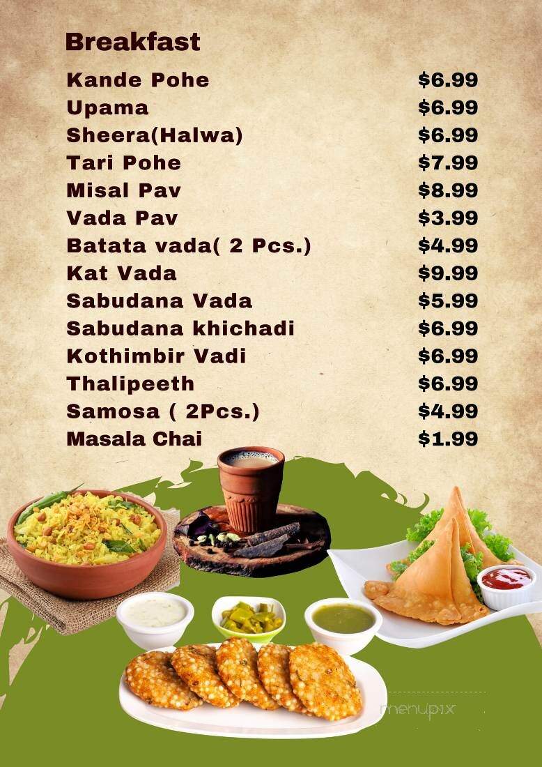 Vishnuji Ki Rasoi - Allen, TX menu_pic