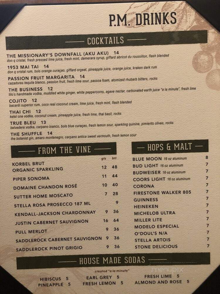 Serrano Vista Cafe - Highland, CA menu_pic