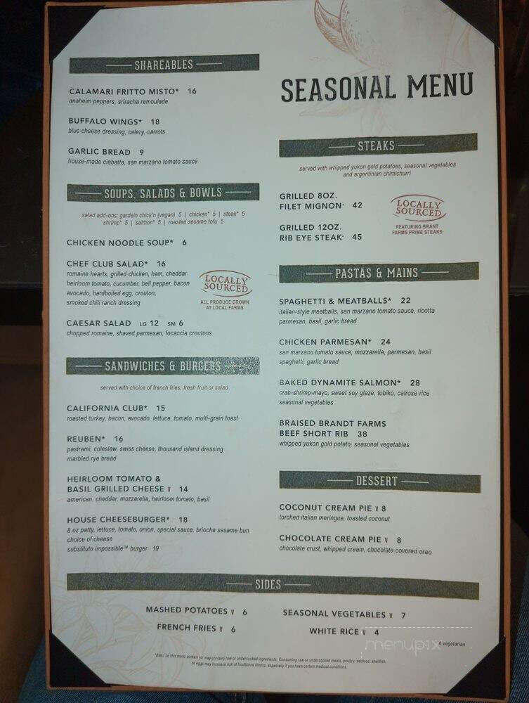 Serrano Vista Cafe - Highland, CA menu_pic