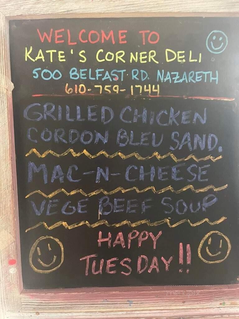 Kates Corner Deli - Nazareth, PA