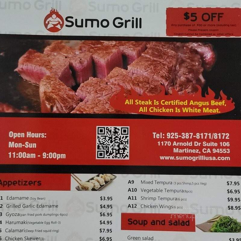 Sumo Grill - Martinez, CA