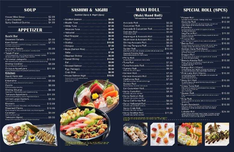 South Hills Seafood Kitchen - Peters, PA menu_pic