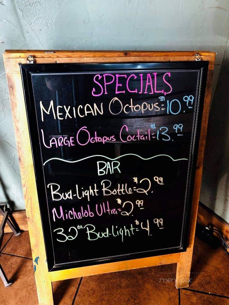 El Maya - Alva, OK menu_pic