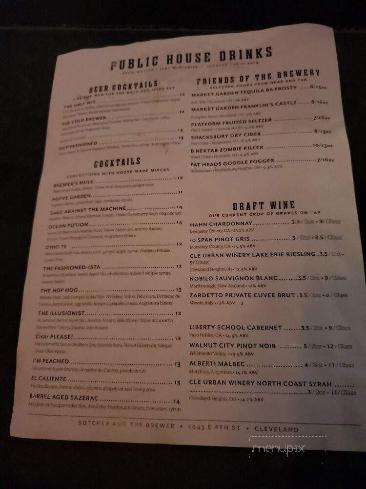 Butcher and the Brewer - Cleveland, OH