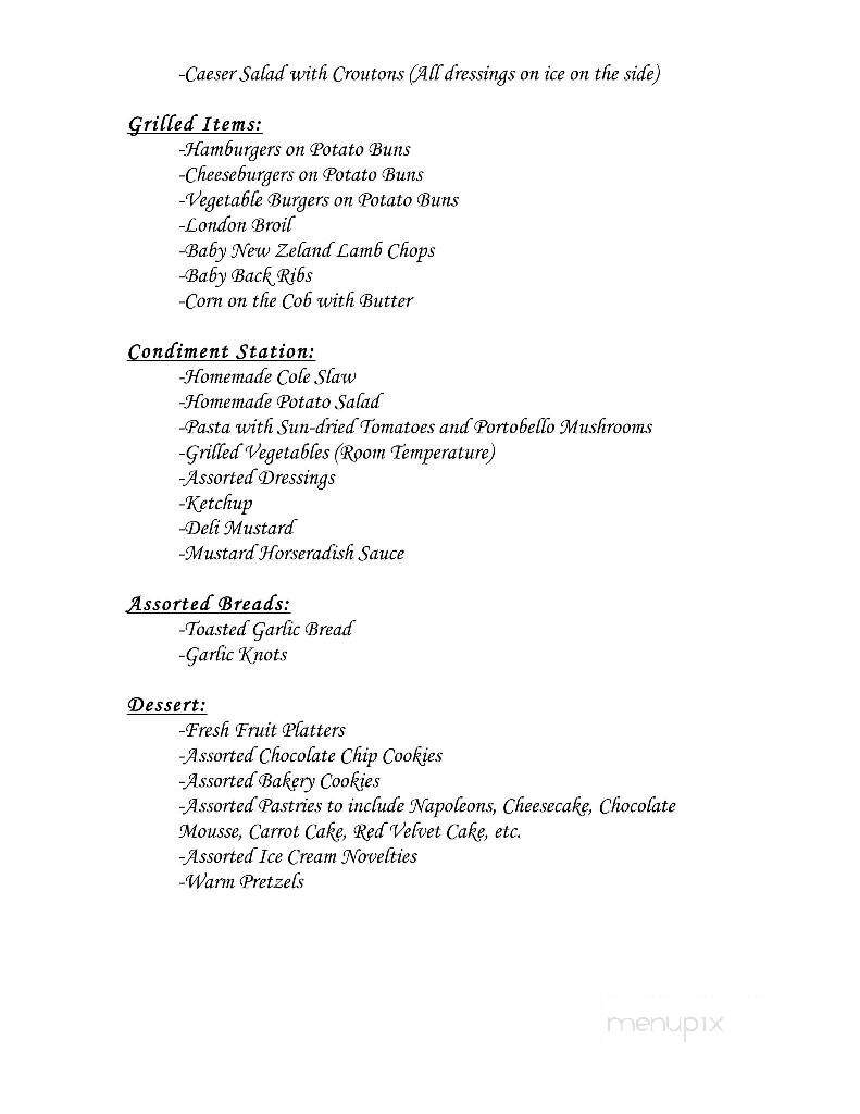 Max's Appetizing & Kosher Delicatessen - Hewlett, NY menu_pic