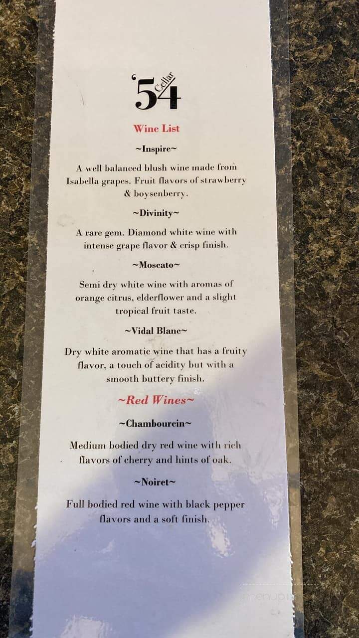 Mc Kean Tavern - McKean, PA menu_pic