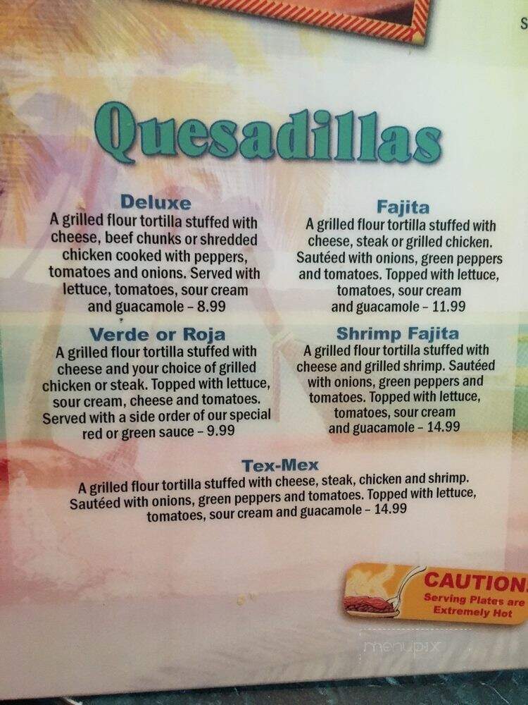 Mi Mexico Mexican Restaurant - New Smyrna Beach, FL menu_pic