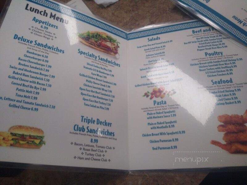 Stamatis Family Restaurant - Fort Myers, FL menu_pic