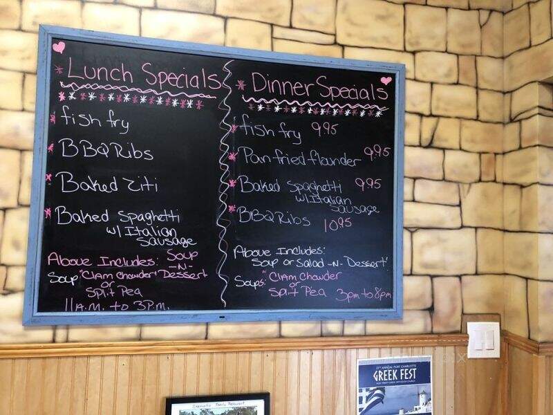 Stamatis Family Restaurant - Fort Myers, FL menu_pic