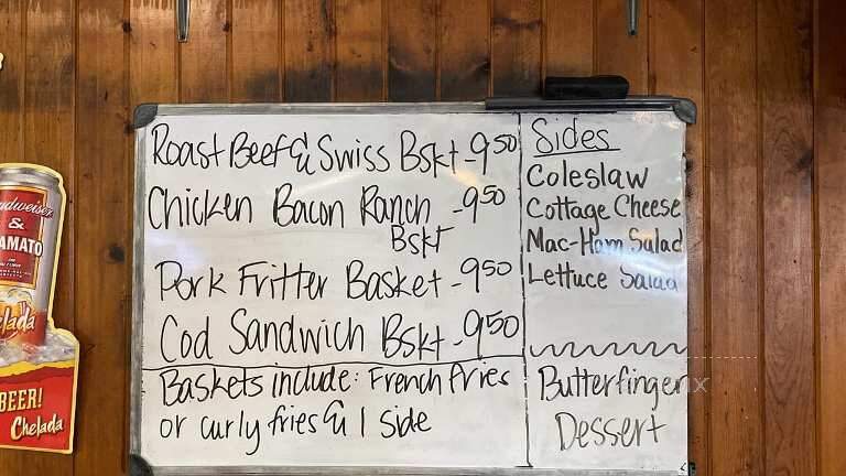 Schucky's Bar & Grill - Alta Vista, IA menu_pic