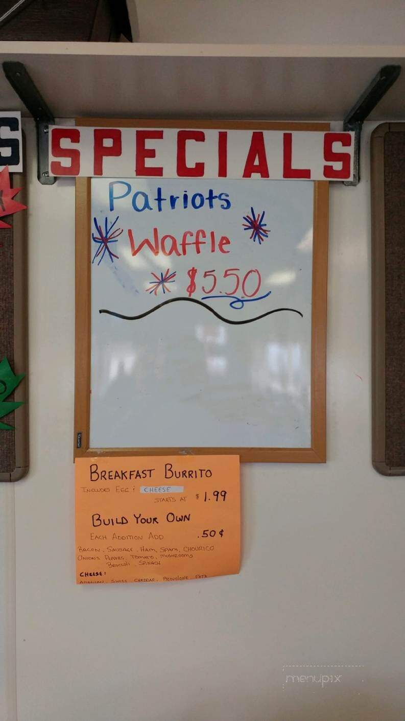 Dighton Country Diner - Dighton, MA menu_pic