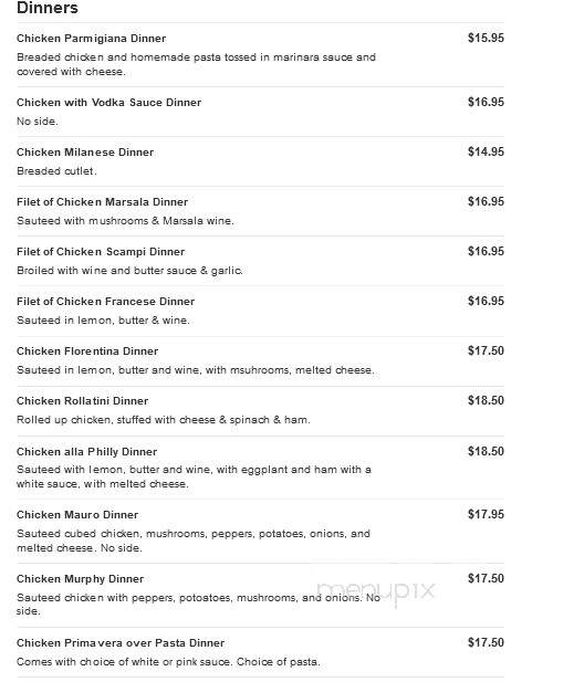 Phil's Sub Shop - Allentown, NJ menu_pic