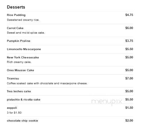 Phil's Sub Shop - Allentown, NJ menu_pic