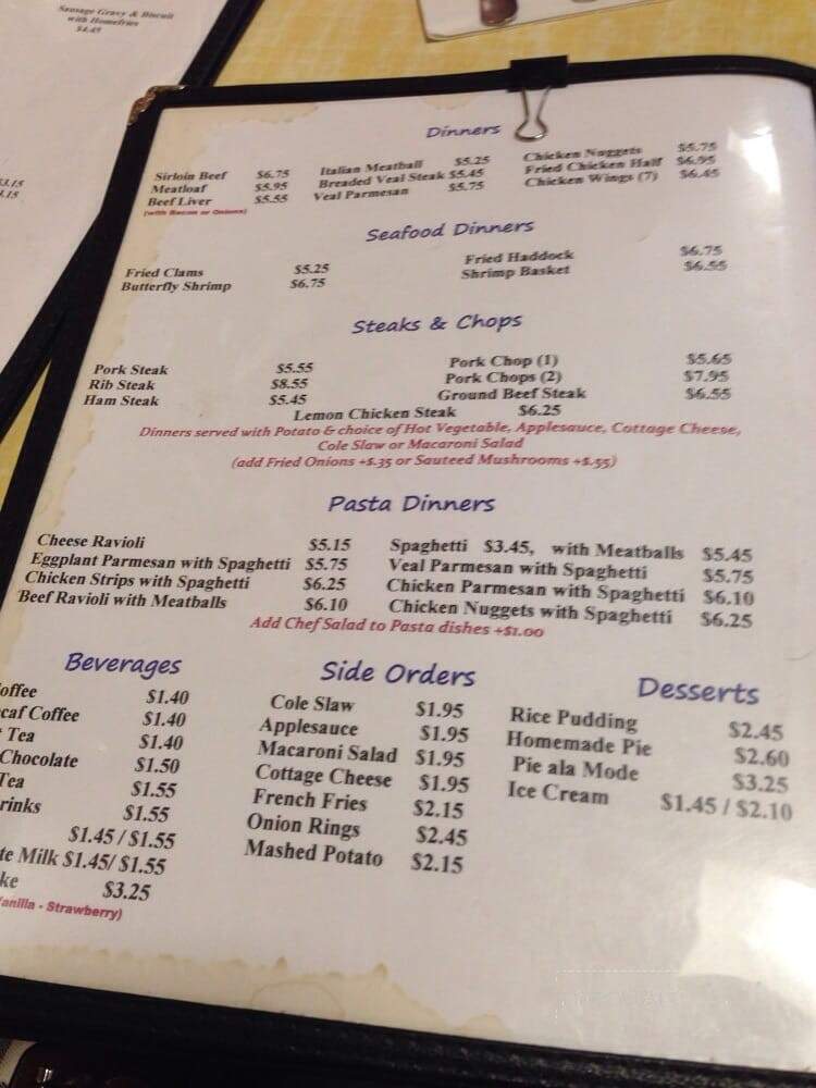 Rolando's Diner - Binghamton, NY menu_pic