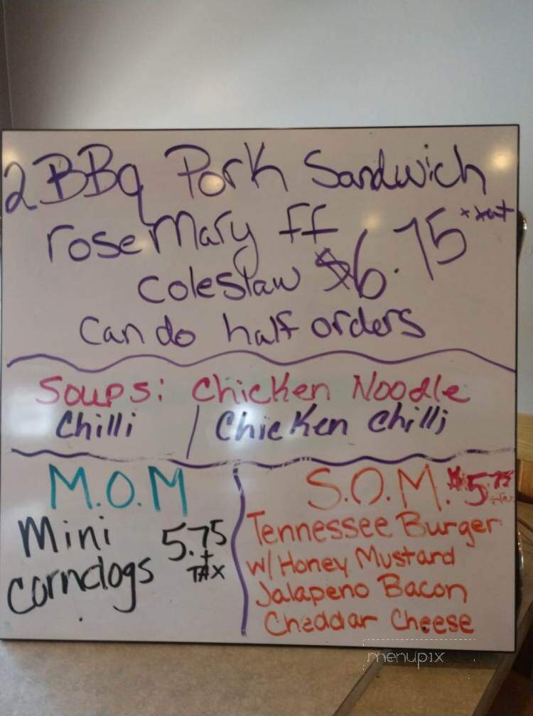 Sweeney's Bar & Grill - Chippewa Falls, WI menu_pic