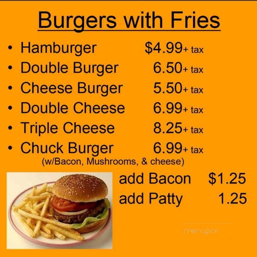Harry's Pizza & Cafe - Stockton, CA menu_pic