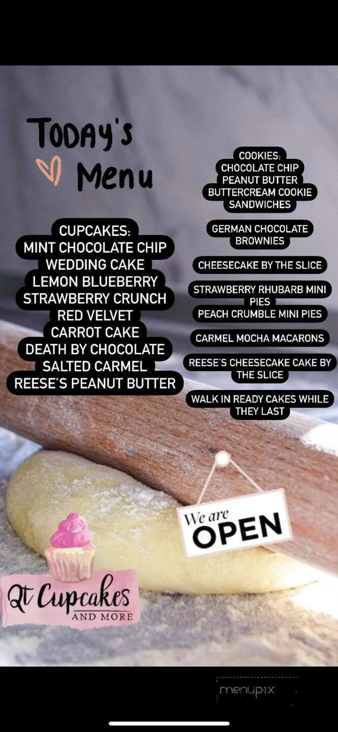 QT Cupcakes - Mountain Home, AR menu_pic
