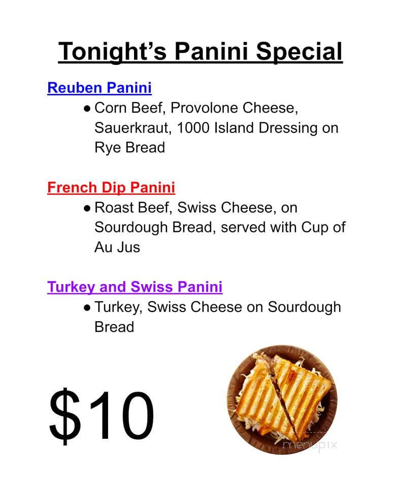 Rusty Nail - Wright, WY menu_pic