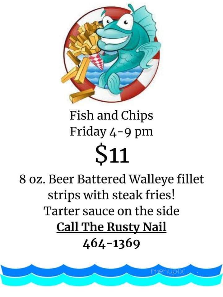 Rusty Nail - Wright, WY menu_pic