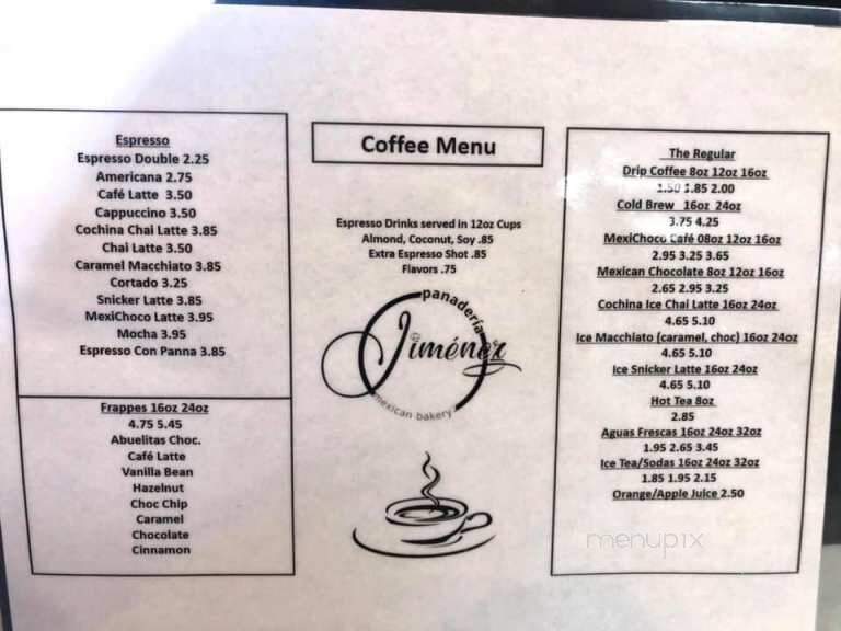 Panaderia Jimenez & Coffee Shop - San Antonio, TX
