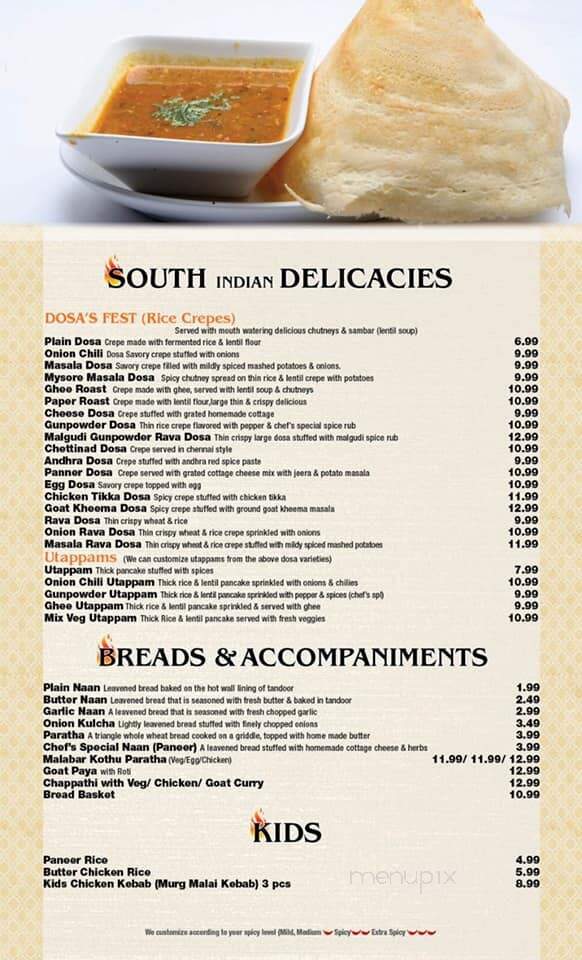 House of Biryani's and Kebabs - Dayton, NJ menu_pic