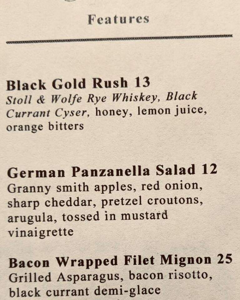 ARTifice Ales & Mead - Manheim, PA menu_pic