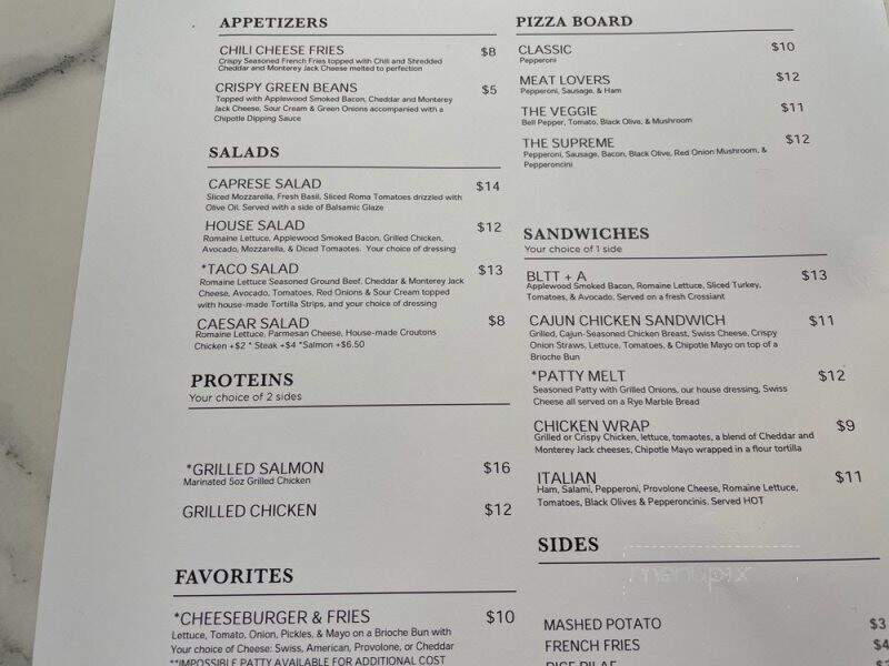 Thirty Four Bar & Bistro - Irvine, CA menu_pic