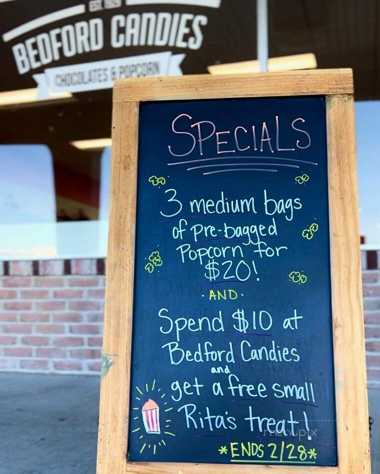 Bedford Candies - Bedford, PA menu_pic