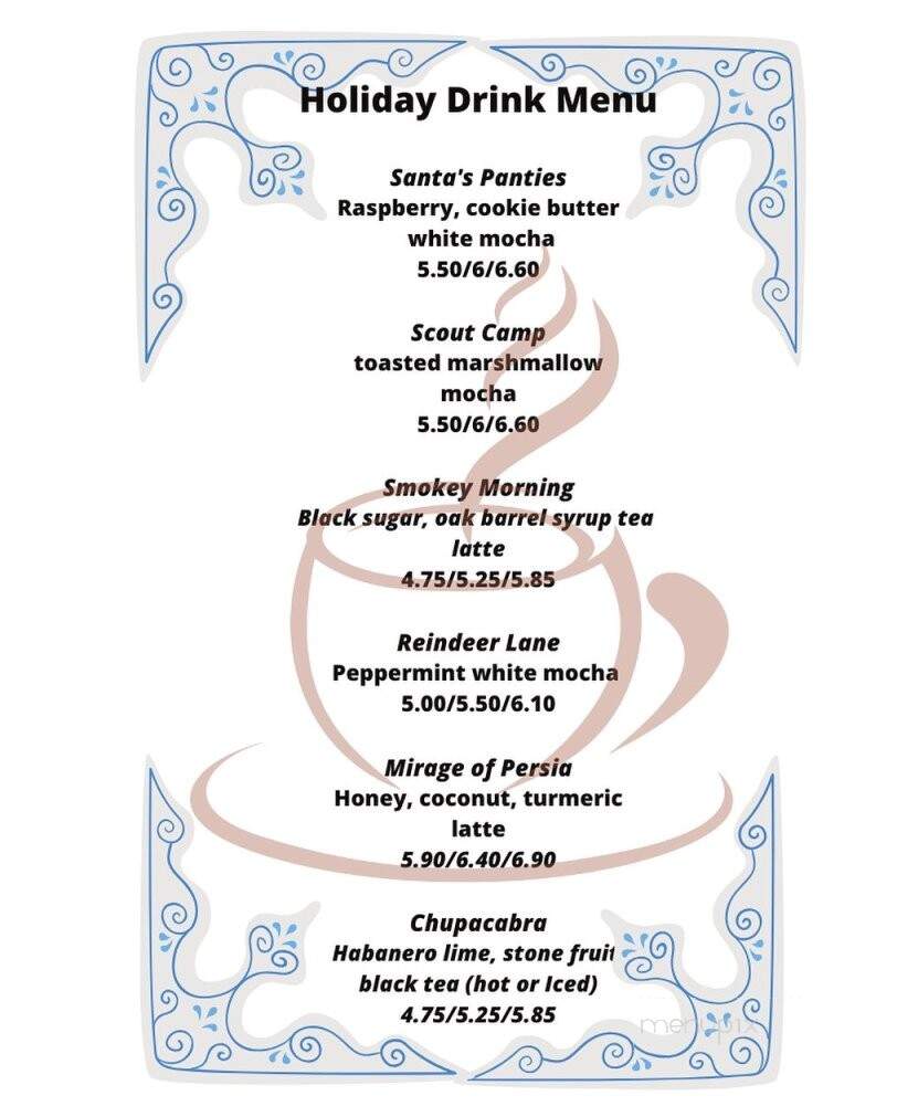 Sips Espresso Cafe - Athens, GA menu_pic