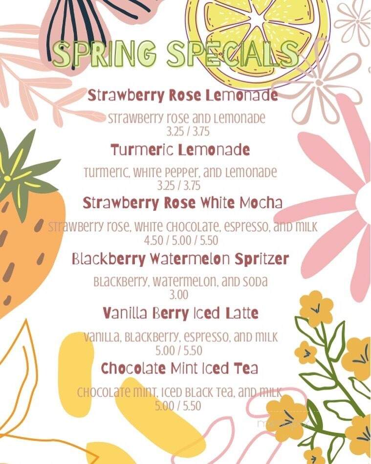 Sips Espresso Cafe - Athens, GA menu_pic
