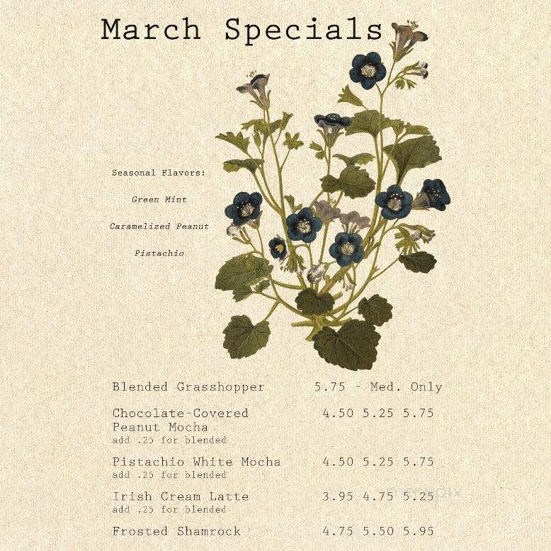Fresh Grounds Coffee Shop - Greenville, PA menu_pic