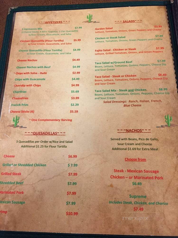 Tres Hermanos Mexican Grill - Mount Joy, PA