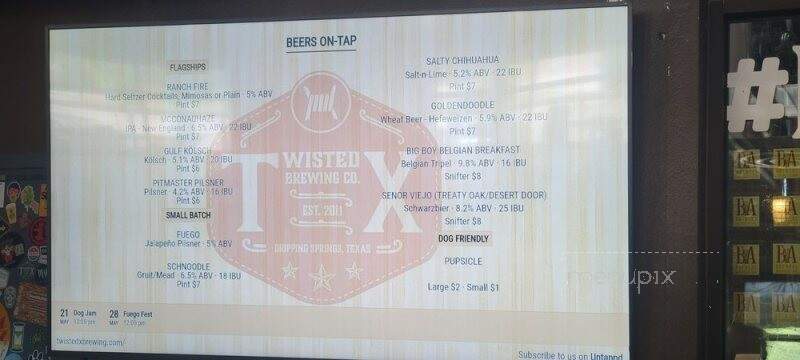 Twisted X Brewing Company - Dripping Springs, TX