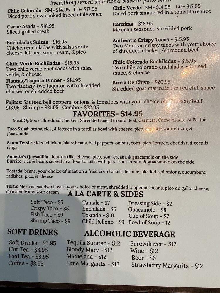 Me and Z's - Arroyo Grande, CA menu_pic