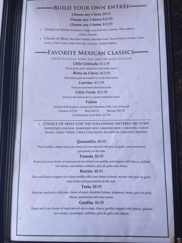 Me and Z's - Arroyo Grande, CA menu_pic