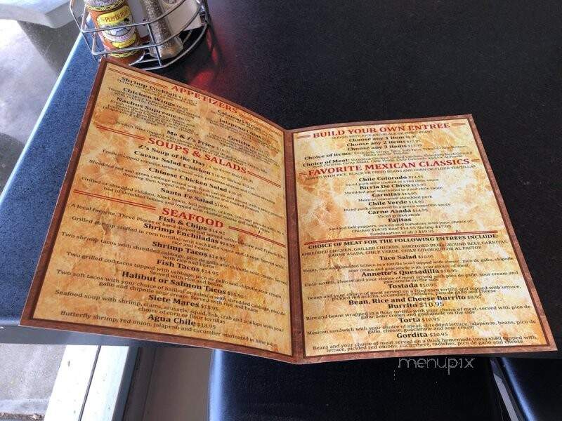 Me and Z's - Arroyo Grande, CA menu_pic