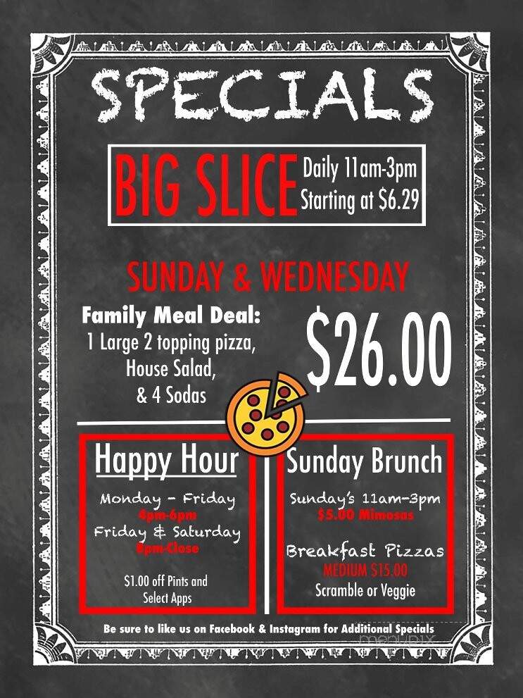 Go Fore Pizza - Rancho Murieta, CA menu_pic