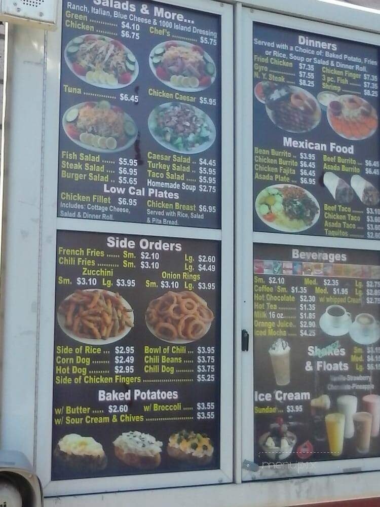 Old Time Drive In - Sun Valley, CA menu_pic