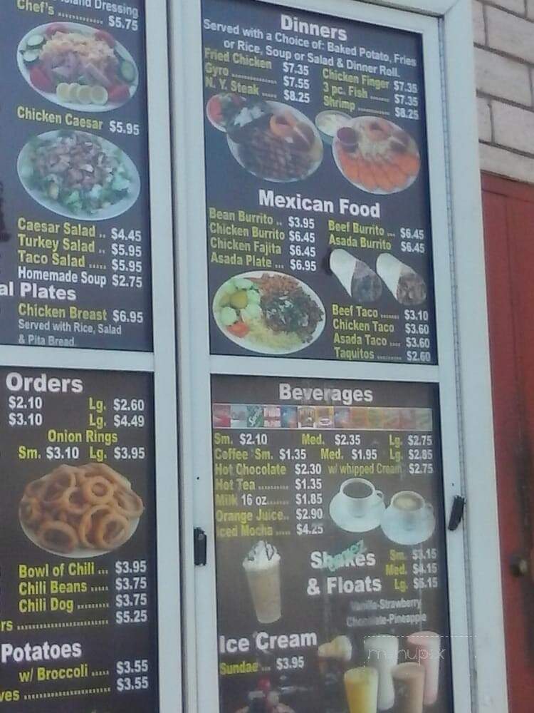 Old Time Drive In - Sun Valley, CA menu_pic