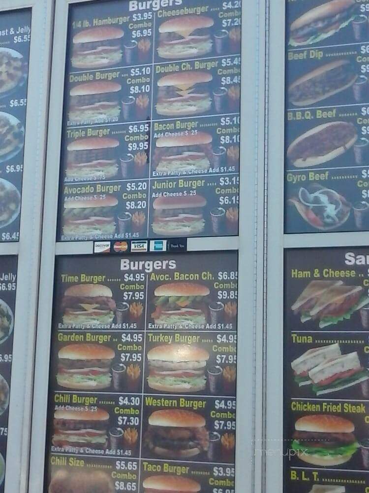 Old Time Drive In - Sun Valley, CA menu_pic