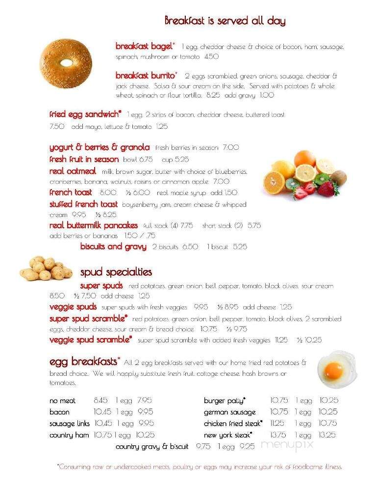 Harmony Baking Co - Estacada, OR menu_pic