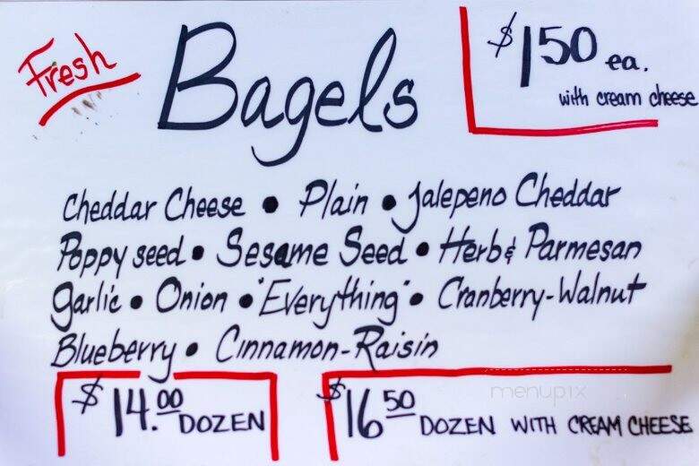 Harmony Baking Co - Estacada, OR menu_pic