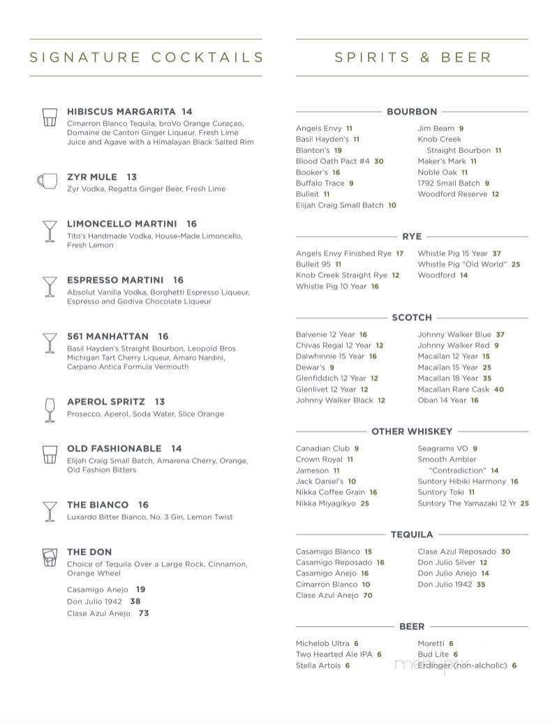 Limoncello Italian Grill - North Palm Beach, FL menu_pic
