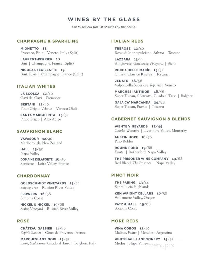 Limoncello Italian Grill - North Palm Beach, FL menu_pic